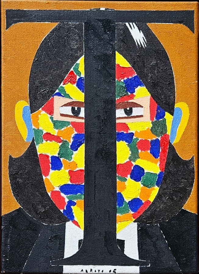 Eduardo Arroyo: Acrylique sur toile 32x24 cm, Artnew Gallery, Artnew Gallery